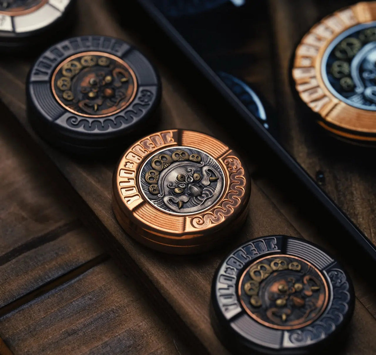 ACEdc x YOLO Fire Roc Coin