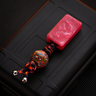 K Plate / Amaryllis Red + Oubo Lacquer Orange