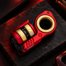 Aluminum black&red + Titanium rotor + Pickling Mokume (4parts)