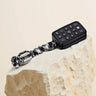Aluminum alloy - Black + Paracord + Knife pendant