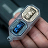Ti - Stonewashed x1 + Ti - Ceramic Coating x1 + PC Series - Connected Housing (free gift 4 ice blue glass light-emitting tubes)