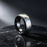 Stainless Steel - Crack Texture (Large: Inner Diameter: 20.5 mm)