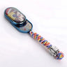 Stainless steel Blue sealed crystal + Paracord lanyard