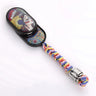 Stainless steel Black sealed crystal + Paracord lanyard