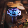 Zircuti with Rippled Pattern - Sapphire blue