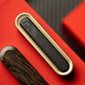 Brass + Black Dalbergia + Black PEI Plate