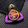 Zirconium - Gold + Pink Polished Gradient
