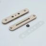 PEEK zipper middle plate kit (with an additional horizontal push function)