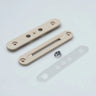 PEEK straight push squeaking middle plate kit (with the same function as the default middle plate)
