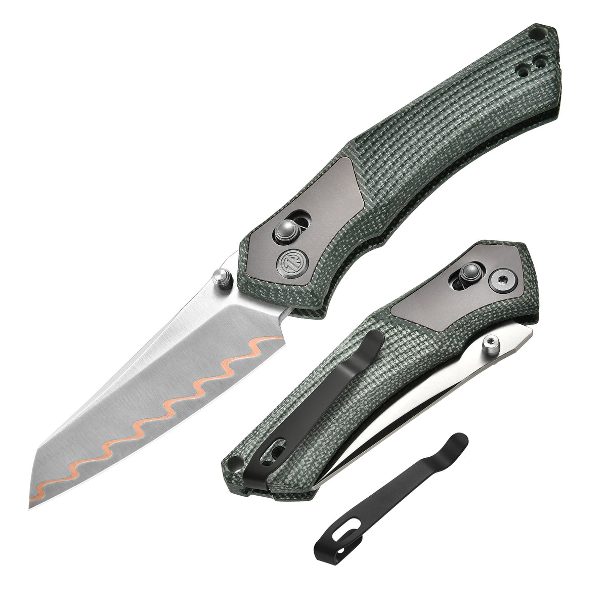 TALOS Copper San Mai Folding Knife