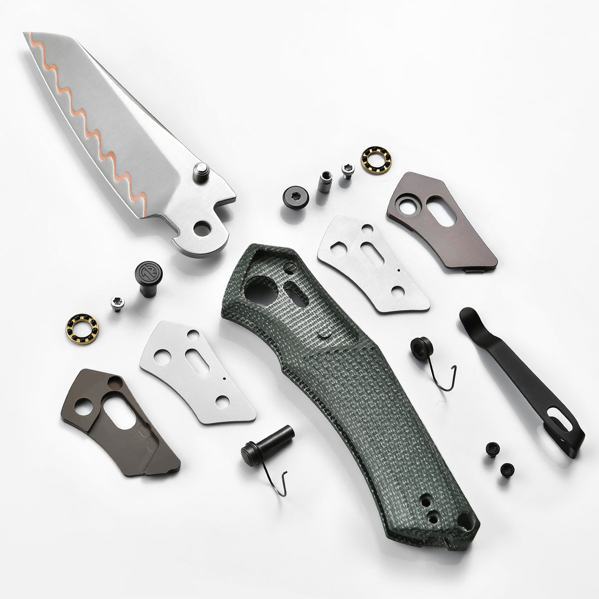 TALOS Copper San Mai Folding Knife