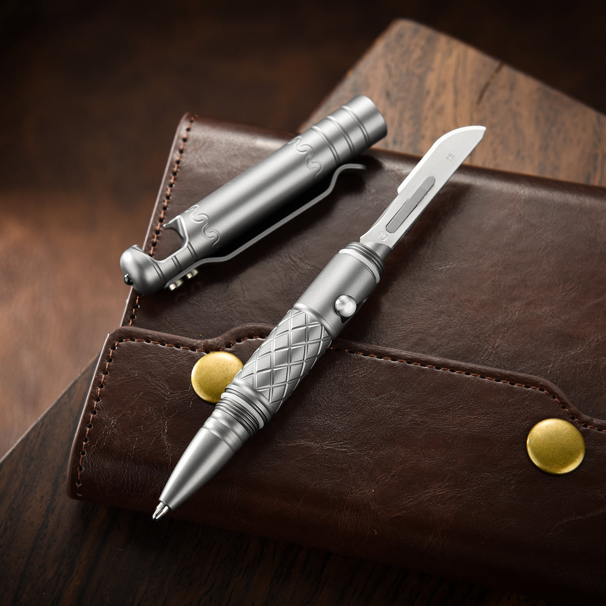 TC4 Titanium EDC Multi-Tool Pen
