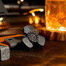 Stainless Steel - Black Antiqued Finish