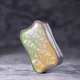 Stainless Steel-Flower Message (Slim Version) Warmth activated color shift