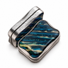Stainless Steel-Nebula (Slim Version) - Stone Pattern Engraving
